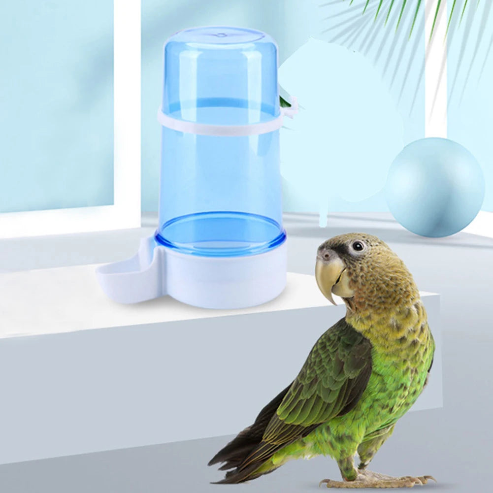 Bird Water Drinker Feeder Container Automatic Birdcage Water Bottle Squirrel Parrot Water Dispenser Bird Food Box Birds Supplies