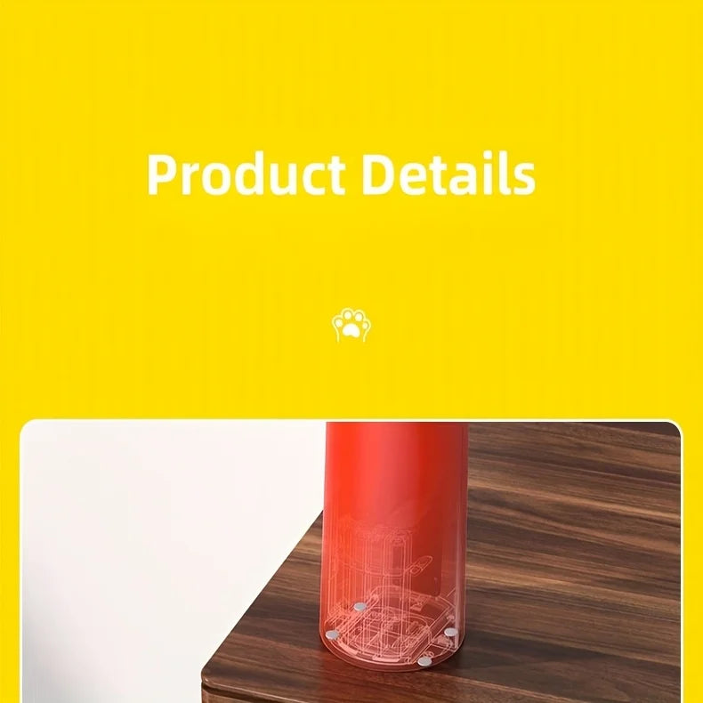 Automatic Laser Cat Toy，Multi-level rotation adjustment speed mode indoor interactive game，Does not include batteries