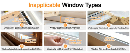 Mewoofun Cat Window Perch Cat Window Hammock Seat 2 in 1 Beige Cream Grey Pink Adjustable Steady Cat Bed for Indoor Cats for 40