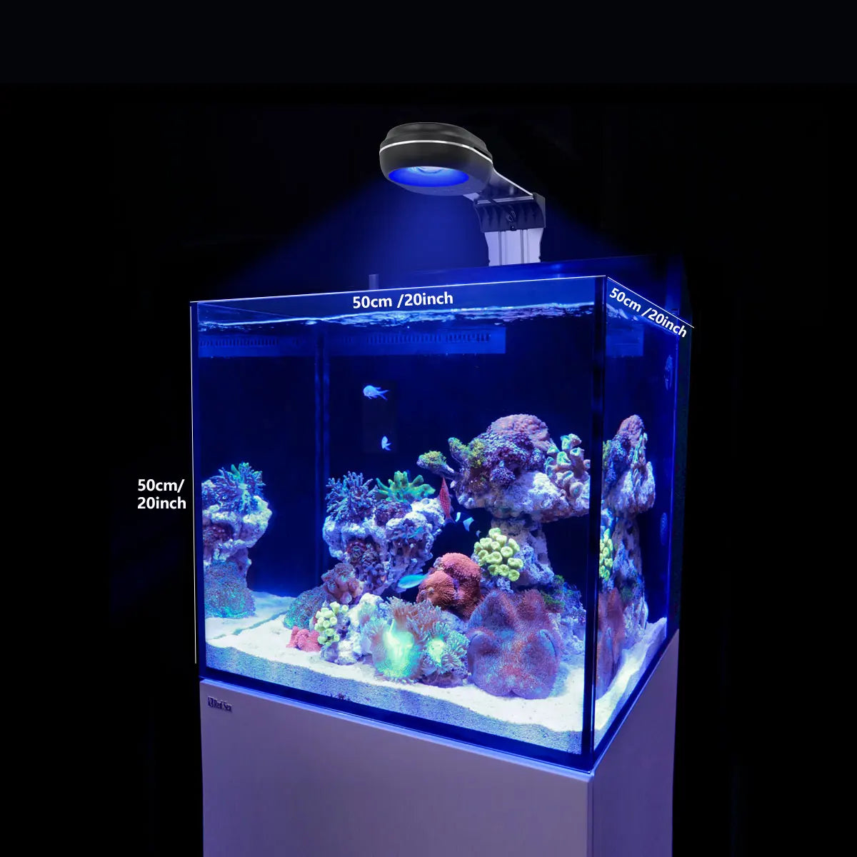 PopBloom RL60 WiFi Full Spectrum LED Saltwater Reef Aquarium Light Supports Mobile WiFi Control