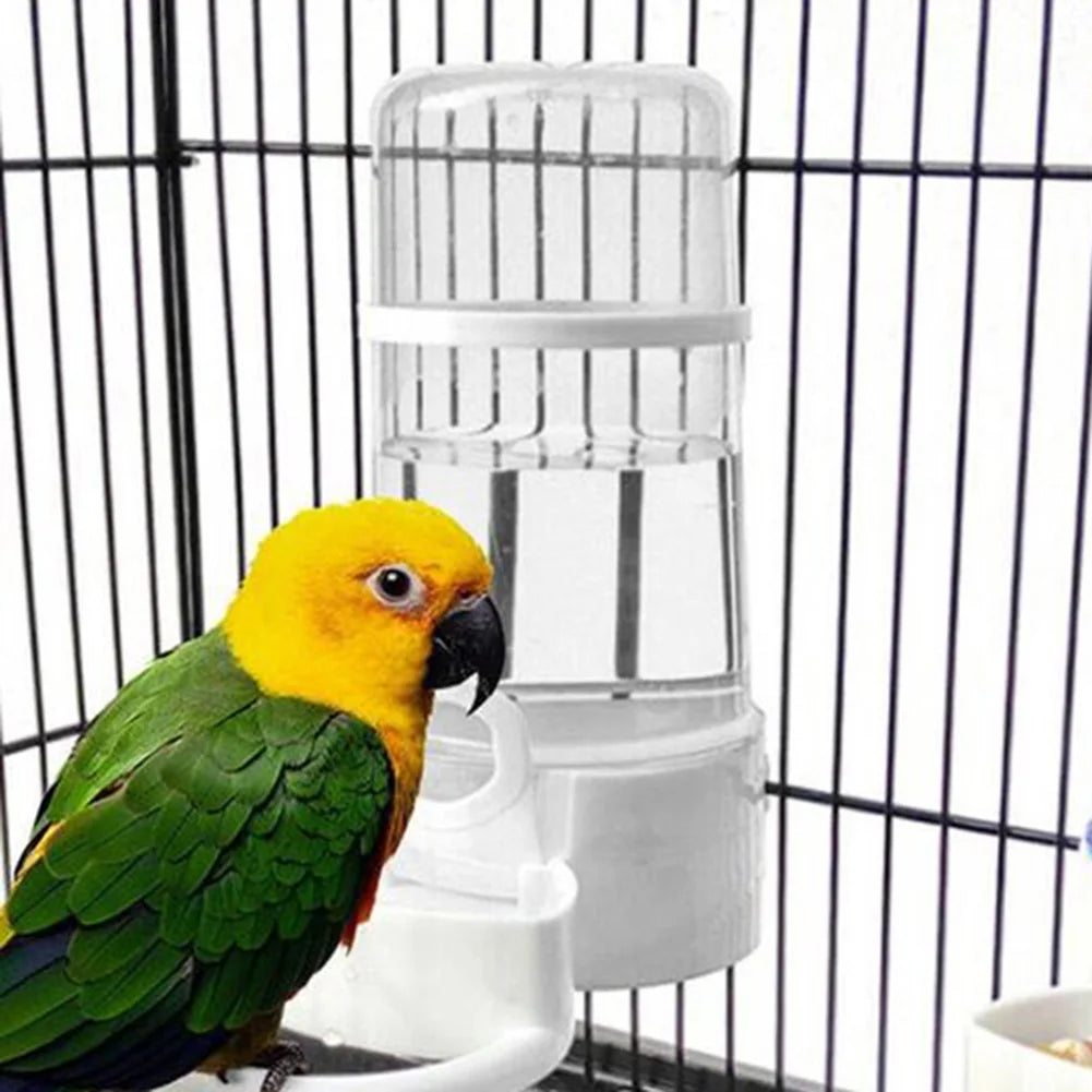 Bird Water Drinker Feeder Container Automatic Birdcage Water Bottle Squirrel Parrot Water Dispenser Bird Food Box Birds Supplies