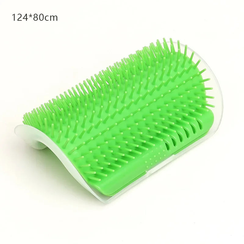 Cat Massage Tool Pet Hair Removal Massage Comb Wall Corner Self Cleaning Rubbing Brush Cats Toys Pet Beauty Supplies