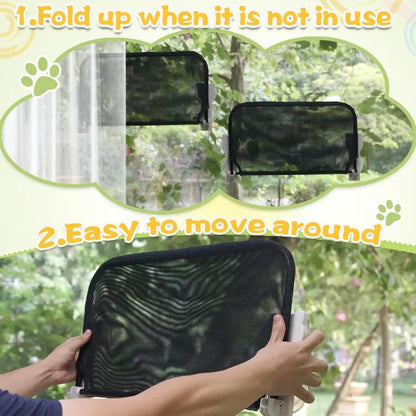 Cat Window Perch Sturdy Cat Window Hammock Cat Window Bed Cordless for Cats Upgraded Suction Cup Tear Resistant and Easy Cleani